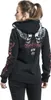 Rock Rebel by EMP Damen schwarze Kapuzenjacke mit Produktbild-Vorschau 8