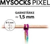 MyBoshi mysocks Pixel 150g - Virex Produktbild-Vorschau 4