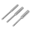 Three diamond grinding bits with metal shanks are arranged diagonally on a white background. Produktbild-Vorschau