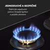 KlarsteinGoldflame Domino, plynová varná deska, 2 mosazné Náhled obrázku produktu 5
