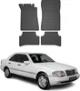 1993-2001 Mercedes Classe C W202 Tappetini in gomma nera 4 Anteprima dell’immagine prodotto 1