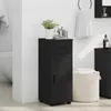 vidaXL Kúpeľňová skrinka so zásuvkami čierna 30 x 35 x 80 Náhľad obrázku produktu 4