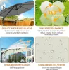 Izrielar slnečník s kvetináčom 3x3 m béžový, otočný o 360° Náhľad obrázku produktu 3