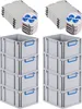 Zestaw SuperSparSet 8 szt. pojemników Eurobox NextGen Color Podgląd zdjęcia produktu 1
