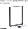 HOLZBRINK Gamba per tavolo in metallo Grigio | Gamba per Anteprima dell’immagine prodotto 2
