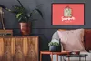 MuchoWow® Gerahmtes Poster Reisekoffer - Weiß - Rosa 60x40 Produktbild-Vorschau 2