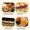 ProfiCook Dörrautomat Edelstahl LED-Display Glastür 6 Produktbild-Vorschau 4