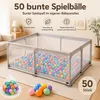 Laufgitter Baby 120x180cm Laufstall Baby mit Matratze, Produktbild-Vorschau 16