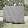 vidaXL Schutzhülle für Pferdeanhänger Grau 376x168x240 cm Produktbild-Vorschau 9