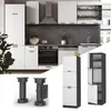 Vorratsschrank Vicco Fame-Line Weiß Landhaus/Anthrazit 60 Produktbild-Vorschau 2