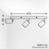 Stropní svítidlo, stropní lampa, koupelna, otočné, stupeň Náhled obrázku produktu 7