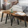 Vasagle 3er-Set Couchtische im Industriestil, braun, Produktbild-Vorschau 14