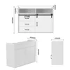 HOMAVO HG1-S Sideboard 107 cm - Buffet de salon moderne Voir les images du produit 7