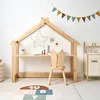 Petite Amélie Kinderschreibtisch Haus Maison - Natur Produktbild-Vorschau 4