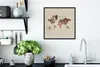 MuchoWow® MuchoWow® Gerahmtes Poster Weltkarte - Holz - Produktbild-Vorschau 3