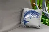 MuchoWow® Outdoor Kissen - Illustration eines Fisches auf Produktbild-Vorschau 2