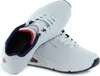 A pair of white Skechers Uno women's sports shoes. Voir les images du produit