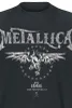 Metallica T-Shirt Uni Biker schwarz Band-Merch, Bands 100% Produktbild-Vorschau 3