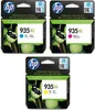 3er Set Druckerpatronen Original HP 935XL (Cyan, Magenta, Produktbild-Vorschau 1