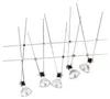 LED Seilsystem mit 5 Strahler Spotleuche Schienensystem Produktbild-Vorschau 2