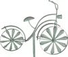 Gartenstecker Fahrrad Antik-Grün Windrad Windspiel Produktbild-Vorschau 1