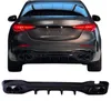 Diffusore posteriore in stile C43 AMG per Mercedes W206 Anteprima dell’immagine prodotto 1