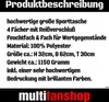 multifanshop Sporttasche - Hannover - Textmarker, schwarz, Produktbild-Vorschau 3