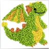 URSUS® Bastelset Knüddelbilder Fantasietiere mehrfarbig Produktbild-Vorschau 5
