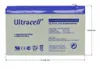 Ultracell UL9-12 12V 9Ah 6,3 mm Faston olovená batéria AGM Náhľad obrázku produktu 4