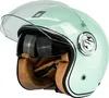 A close-up studio shot of a motorcycle helmet. Anteprima dell’immagine prodotto