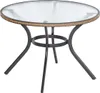 Merxx Gartenmöbelset "Roma" 5tlg. mit Tisch Ø 100 cm - Produktbild-Vorschau 3
