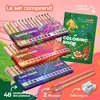 Colozoo Gecko Wood : coffret de crayons de couleur 3 en 1 Voir les images du produit 4