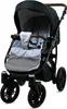 BabyLux® Optimal | Kočík 2v1 Set | Silver Flex Black | Náhľad obrázku produktu 3