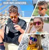 Kinder Baseball Sonnenbrille TR90 Rahmen UV400 Sportbrille Produktbild-Vorschau 4