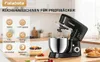 Fatabeta Küchenmaschine mit Edelstahlschüssel 5.5 L, Produktbild-Vorschau 9