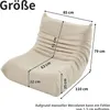 okwish Schlafsofas Relaxsessel mit Rückenlehne,Lazy Produktbild-Vorschau 7