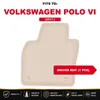 DURBAN Beige Velours-Fahrerfußmatte für Volkswagen Polo VI Produktbild-Vorschau 17