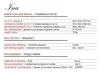 A product information sheet with dimensions, heat output, and performance specifications for a fireplace. Produktbild-Vorschau