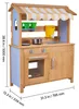 VEVOR Spielküche, Kinderküche, Spielzeugküche mit Löffeln, Produktbild-Vorschau 8