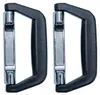 Koffergriff im 2er Set von HMF mit den Maßen 14 x 7 cm in Schwarz Produktbild-Vorschau