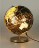 A lit globe on a stand. Podgląd zdjęcia produktu
