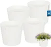 KOTARBAU® 4er Set Blumentopf Pflanzkübel ⌀ 20 cm H: 18 cm Produktbild-Vorschau 1
