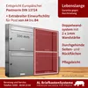 3er Edelstahl Briefkasten Anlage 3 Fach Wandbriefkasten Produktbild-Vorschau 2