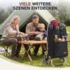 Sekey 3in1 Aluminium Trolley Faltbar Einkaufstrolley Produktbild-Vorschau 6