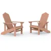 Two Adirondack chairs are shown from the front on a white background. Produktbild-Vorschau
