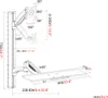 Digitus Arbeitsplatz (Monitor, Tastatur, Maus) Wandmontage, Produktbild-Vorschau 9