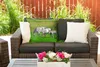 MuchoWow® Outdoor Kissen - Pferde - Tiere - Gras - 60x40 cm Produktbild-Vorschau 5