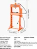 VEVOR hydraulische pneumatische Werkstattpresse 20 t Produktbild-Vorschau 7