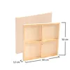 2x HOLZ Malgrund 50x50 cm | Birkenholz Leinwand, bemalbarer Produktbild-Vorschau 2