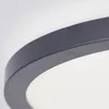 BRILLIANT schwarze LED Deckenleuchte BRENNAN | IP44 Produktbild-Vorschau 3